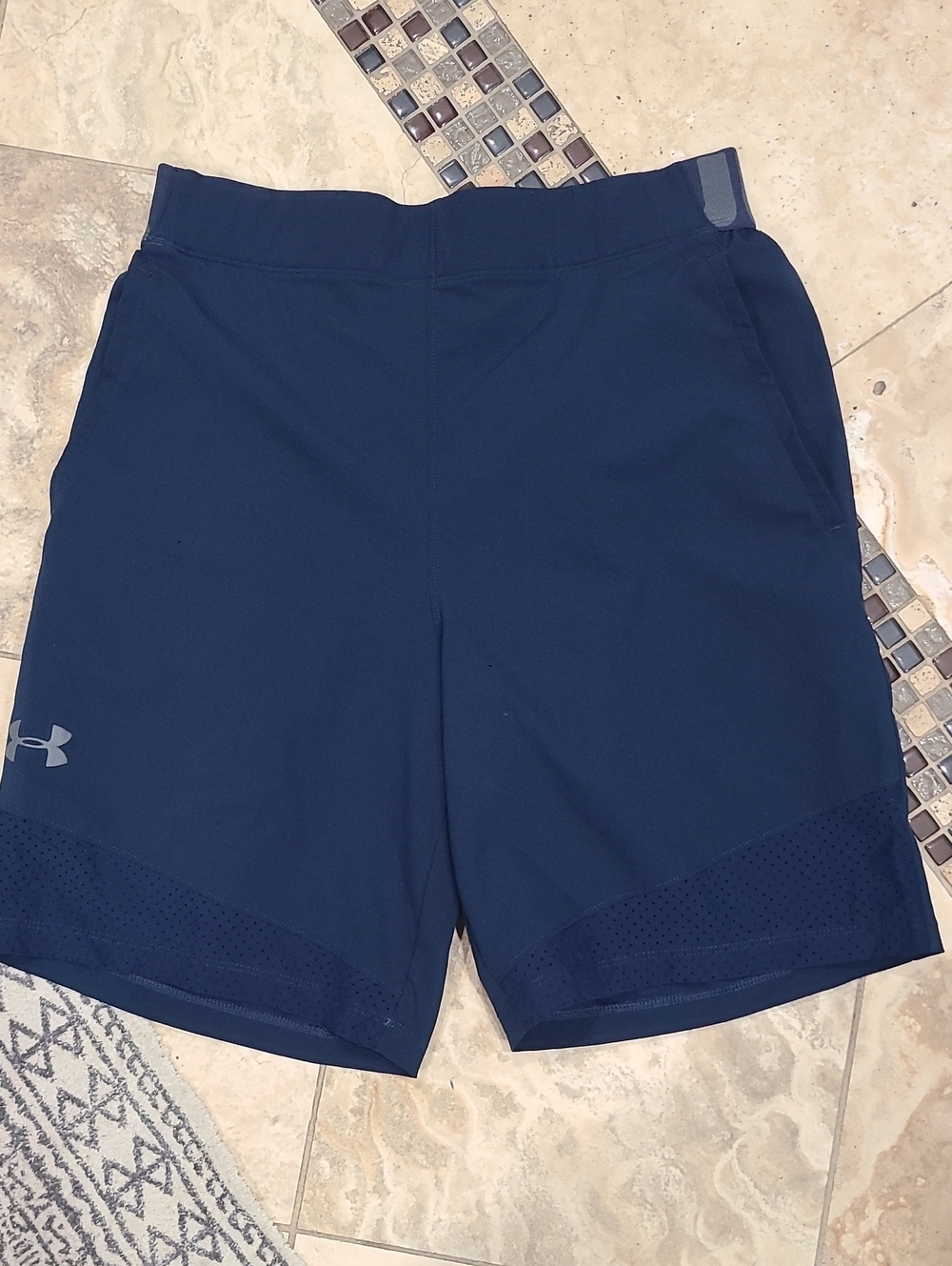 Under Armour Women's Dark Navy Training Shorts